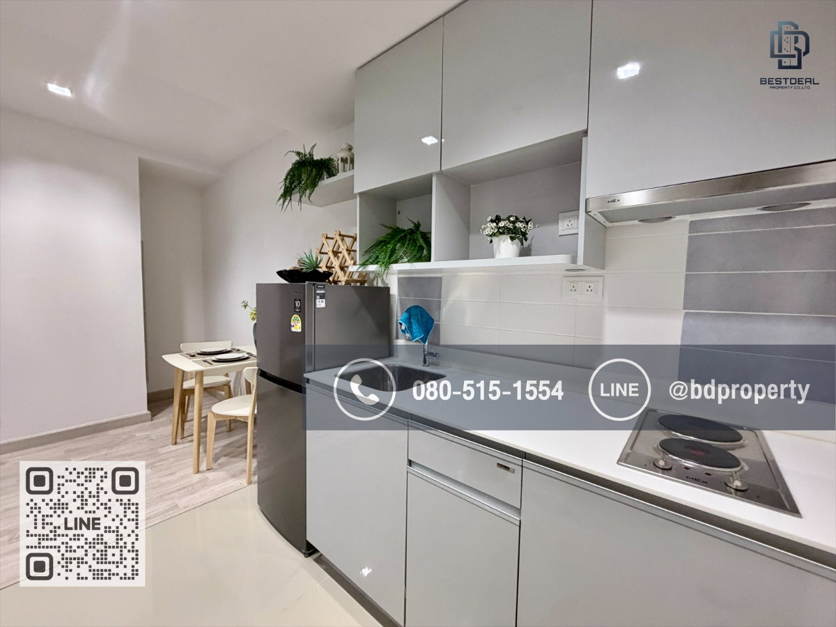 รูป Bestdeal ขายด่วน Duplex 1 Bed ราคาพิเศษ 5.35 ล้านเท่านั้น  เฟอร์นิเจอร์และเครื่องใช้ไฟฟ้าครบพร้อมอยู่ “IDEO MOBI RAMA 9” ใกล้MRT และ เซ็นทรัลพระราม 9  - รูปที่ 15/19