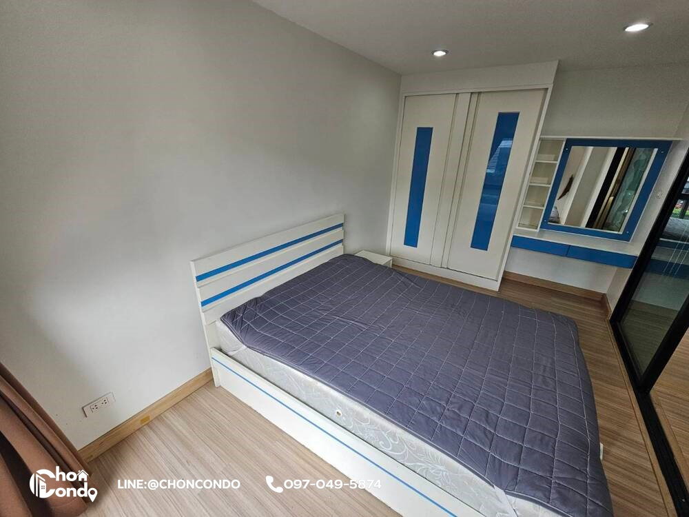 รูป D2 condo ชั้น2 บางแสน ------ แอร์ 2 ตัว ------Tel 097-049-5874 (Line: @choncondo มี@ด้วย) - รูปที่ 11/12
