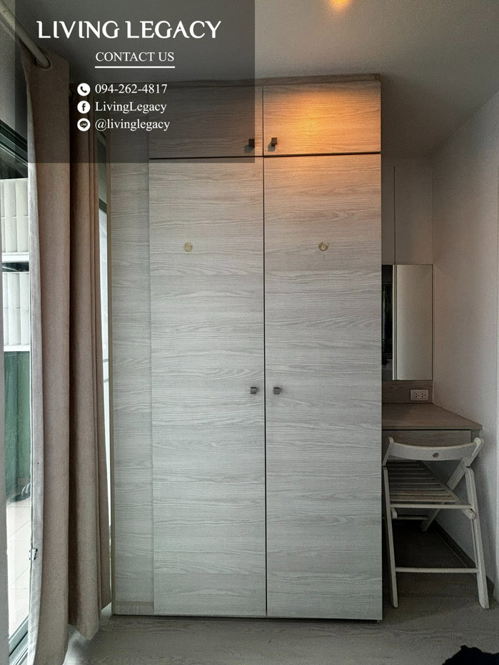 รูป เช่าด่วน! Lumpini Place Srinakarin 2 นอน 2 น้ำ 46 ตร.ม. ชั้น 19 | ใกล้ BTS หัวหมาก 190 ม. | 18,000 บาท/เดือน - รูปที่ 13/13