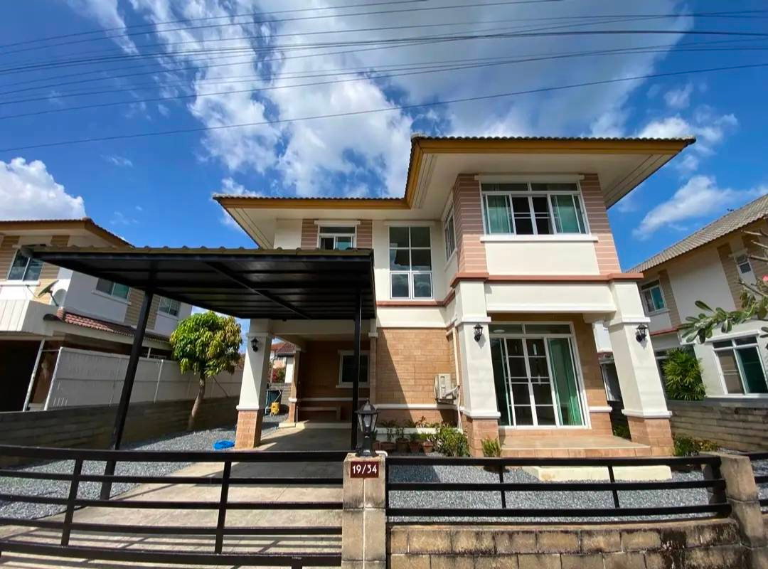 รูป บ้านเดี่ยวให้เช่า 3 ห้องนอน 3 ห้องน้ำ เลี้ยงสัตว์ได้ – โครงการ PATIO อำเภอสันทราย-เชียงใหม่ (R1125) T.0946511456 - รูปที่ 2/8
