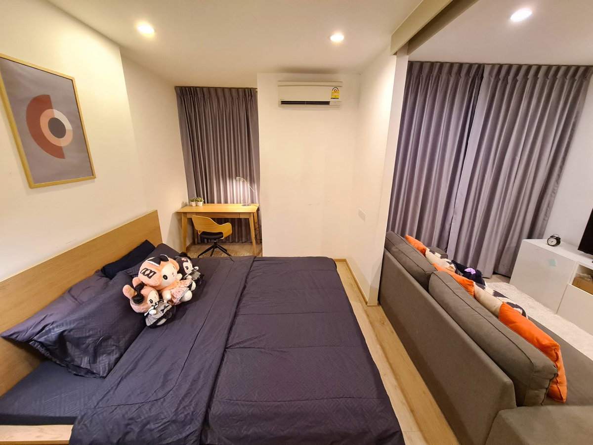 picture Ideo Q Chula Samyan【𝐒𝐄𝐋𝐋 & 𝐑𝐄𝐍𝐓】🔥Beautiful modern room, fully utilizing every space!🔥 Contact Line ID: @hacondo - 1/10