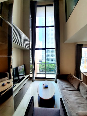 Condos for rent : Villa Asoke Duplex 1BR For Rent