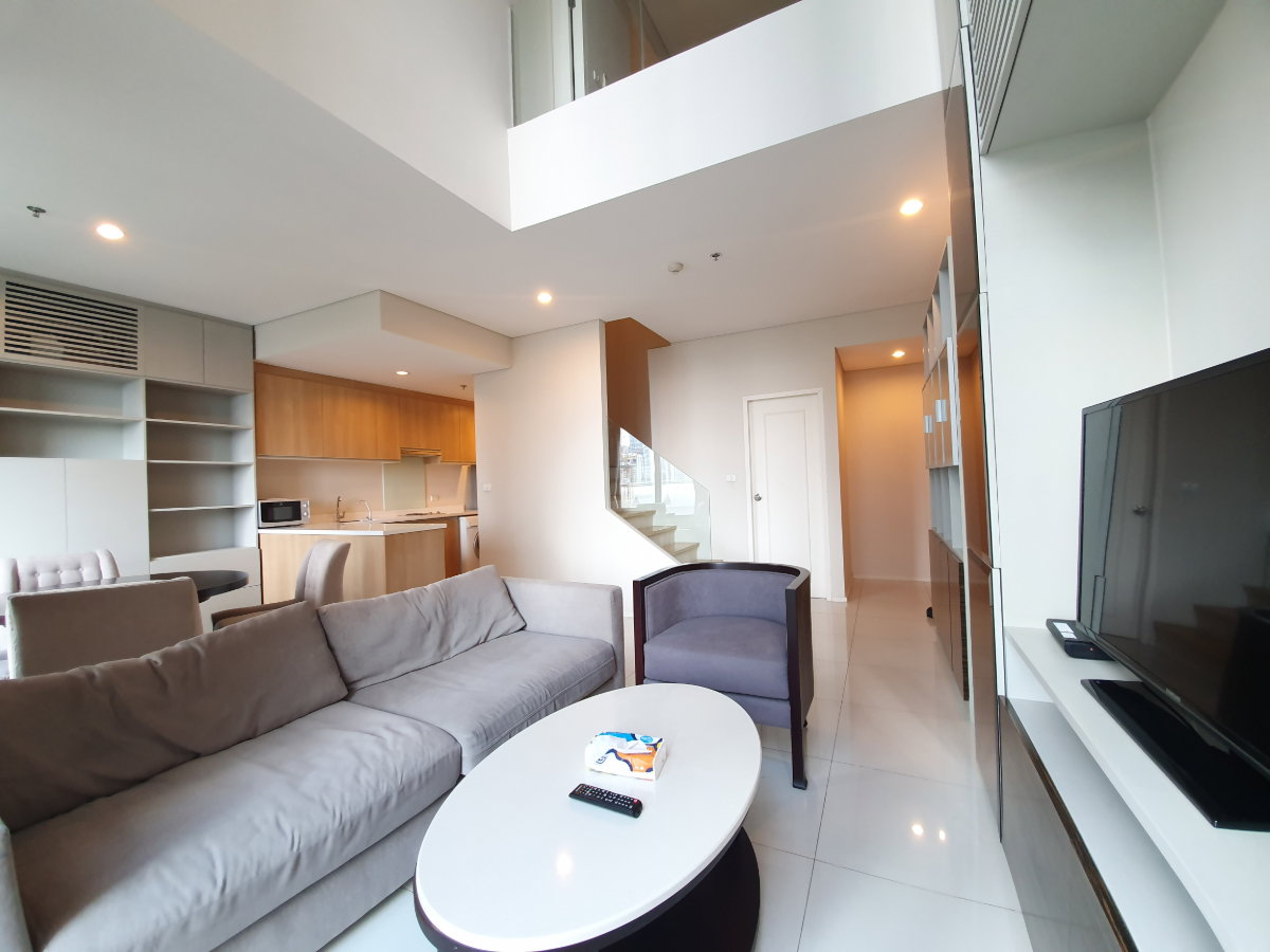 รูป Villa Asoke Duplex 1BR For Rent - รูปที่ 4/37