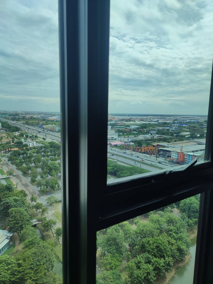รูป 🏡 ให้เช่า Terra Residence ห้องบิ้วอิน 13,000฿💖 ✨ ชั้น 21 ระเบียงทิศเหนือ วิวมธ ✅️ พร้อมเข้าอยู่ - รูปที่ 7/13