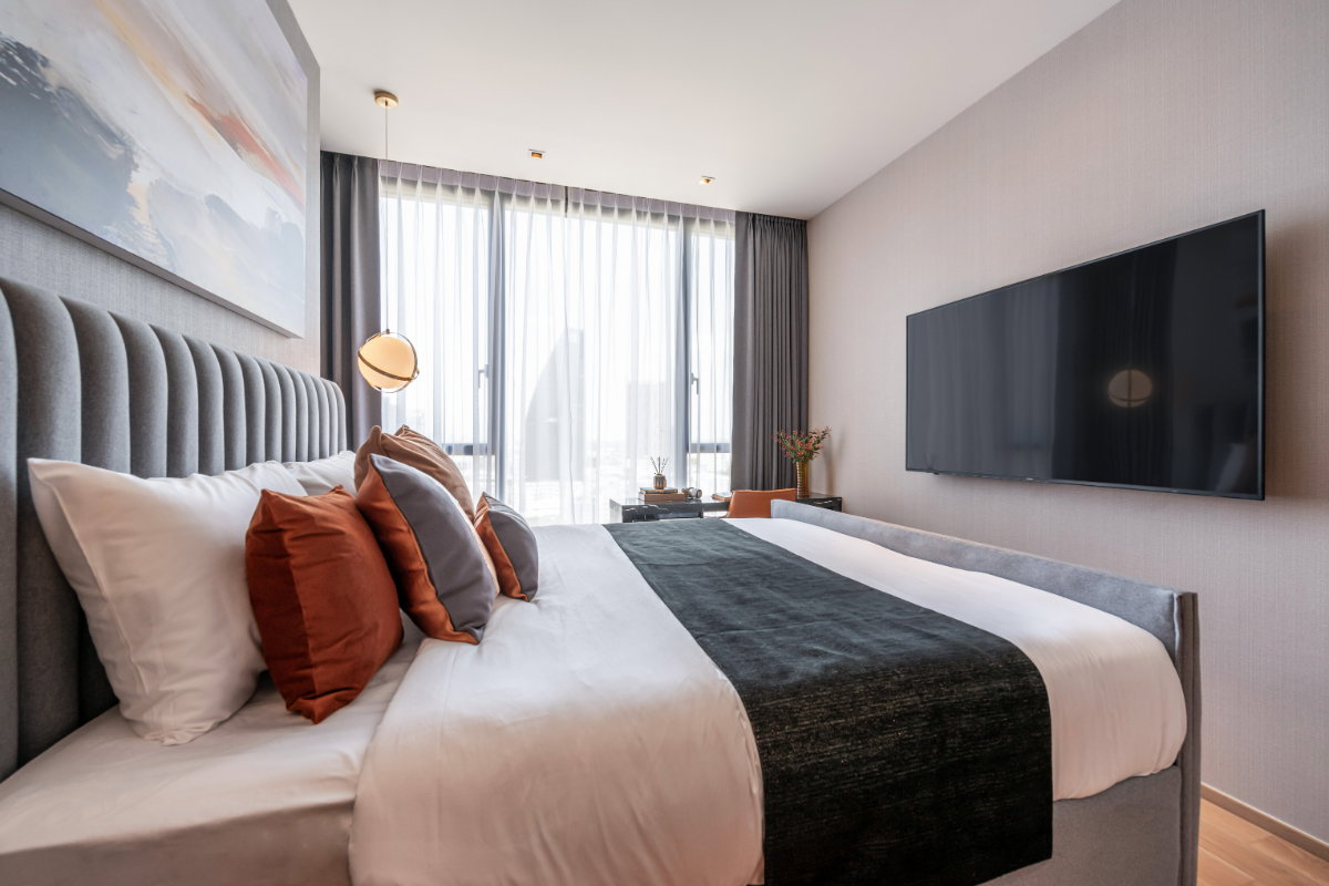รูป ✅ ✅ BEATNIQ Sukhumvit 32 , Super Luxury 2 ห้องนอน พร้อมเข้าอยู่ ติดต่อไลน์ @bktasset หรือโทร 095-325-8928 - รูปที่ 14/31