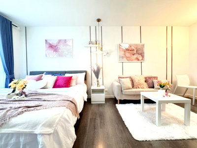Condos for rent Bang Bo Hospital : 📌𝐔𝐏𝐃𝐀𝐓𝐄 𝐑𝐎𝐎𝐌 𝟐𝟎𝟐𝟔📌 Condo for rent at Campus Resort Bangna [Beautiful built-in room /2-year contract 9,900] ID LINE: atccity 💻