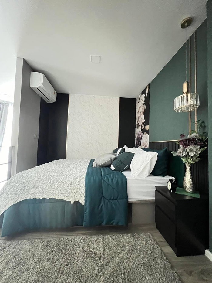 รูป 🏡 ให้เช่า Kave Salaya ห้อง Duplex 17,000฿💖  ✨ ตึก A ชั้น 7 ห้องสองชั้น วิวสวน แต่งสวย - รูปที่ 10/13
