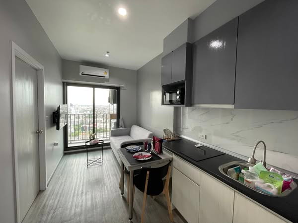 รูป T1BKAB เช่าด่วน คอนโด Rich Park @ Triple Station 28.66 ตร.ม. | ชั้น 37 | 1 ห้องนอน | 1 ห้องน้ำ 16,000 บาท/เดือน line id : @livinglegacy - รูปที่ 2/5