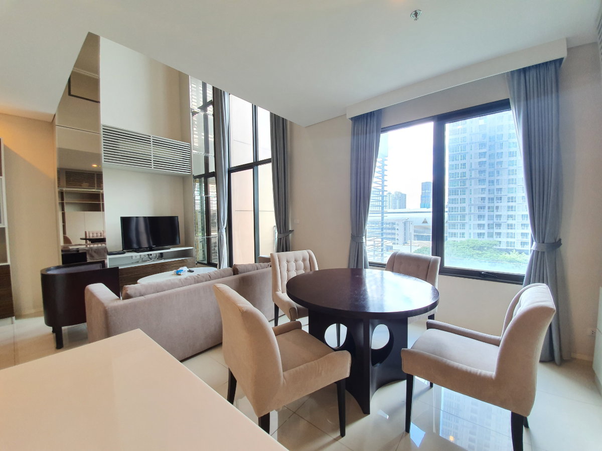 รูป Villa Asoke Duplex 1BR For Rent - รูปที่ 8/37