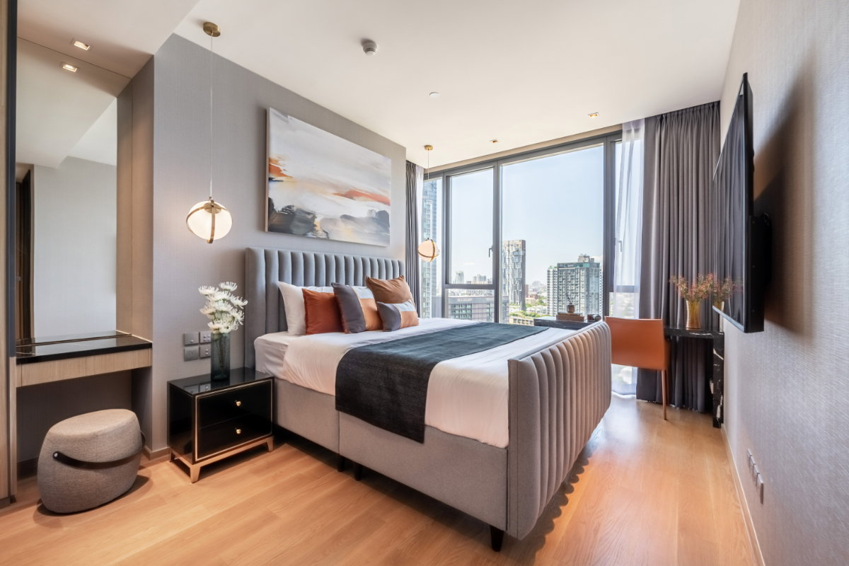 รูป ✅ ✅ BEATNIQ Sukhumvit 32 , Super Luxury 2 ห้องนอน พร้อมเข้าอยู่ ติดต่อไลน์ @bktasset หรือโทร 095-325-8928 - รูปที่ 12/31