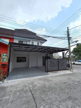 บ้านหลังมุม  ทำเลคลองสามวา  เลียบคลองสอง  หมู่บ้านทรัพย์ธานี  นัดชมบ้าน 085-318-6868​📞​คุณวา