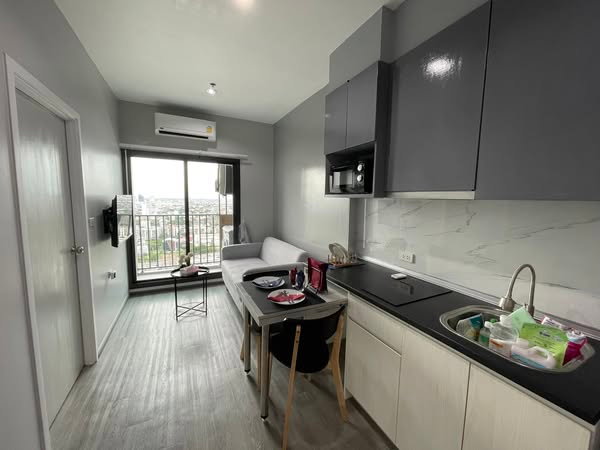 รูป T1BKAB เช่าด่วน คอนโด Rich Park @ Triple Station 28.66 ตร.ม. | ชั้น 37 | 1 ห้องนอน | 1 ห้องน้ำ 16,000 บาท/เดือน line id : @livinglegacy - รูปที่ 3/5