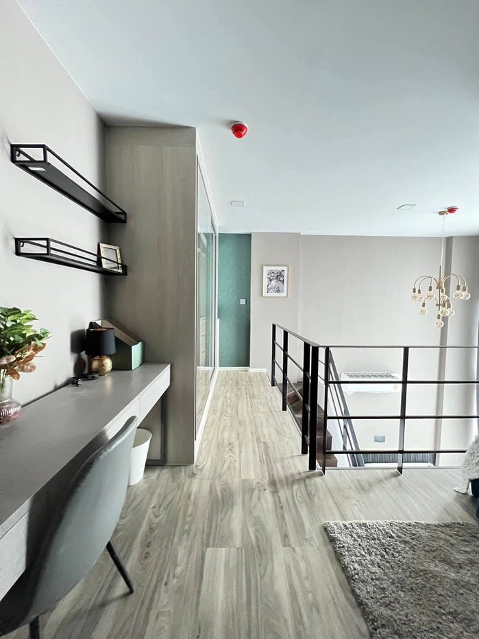 รูป 🏡 ให้เช่า Kave Salaya ห้อง Duplex 17,000฿💖  ✨ ตึก A ชั้น 7 ห้องสองชั้น วิวสวน แต่งสวย - รูปที่ 11/13
