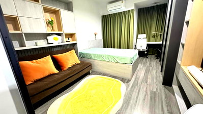 Condos for rent : Ideo Chula Samyan【𝐑𝐄𝐍𝐓】🔥Fully furnished studio room with built-in furniture and all appliances included.🔥 Contact Line ID: @hacondo