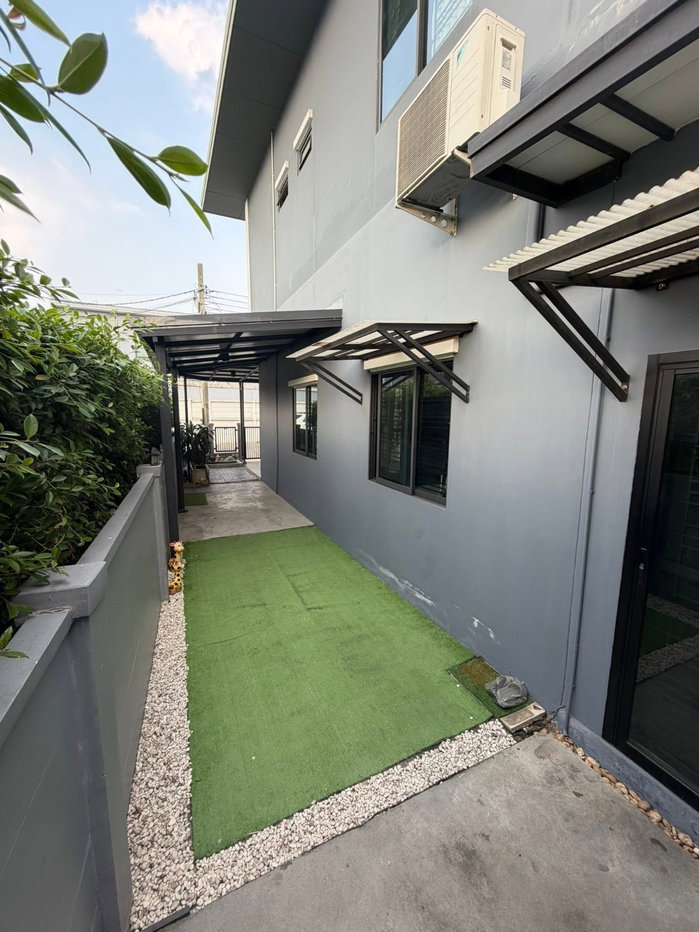รูป 🔥 ขาย บ้านแฝดหลังมุม หมู่บ้านภัทราวรรณ โครงการใหม่ หน้าบ้านไม่ชนใคร ทำเลราชพฤกษ์-บางบัวทอง - รูปที่ 4/18