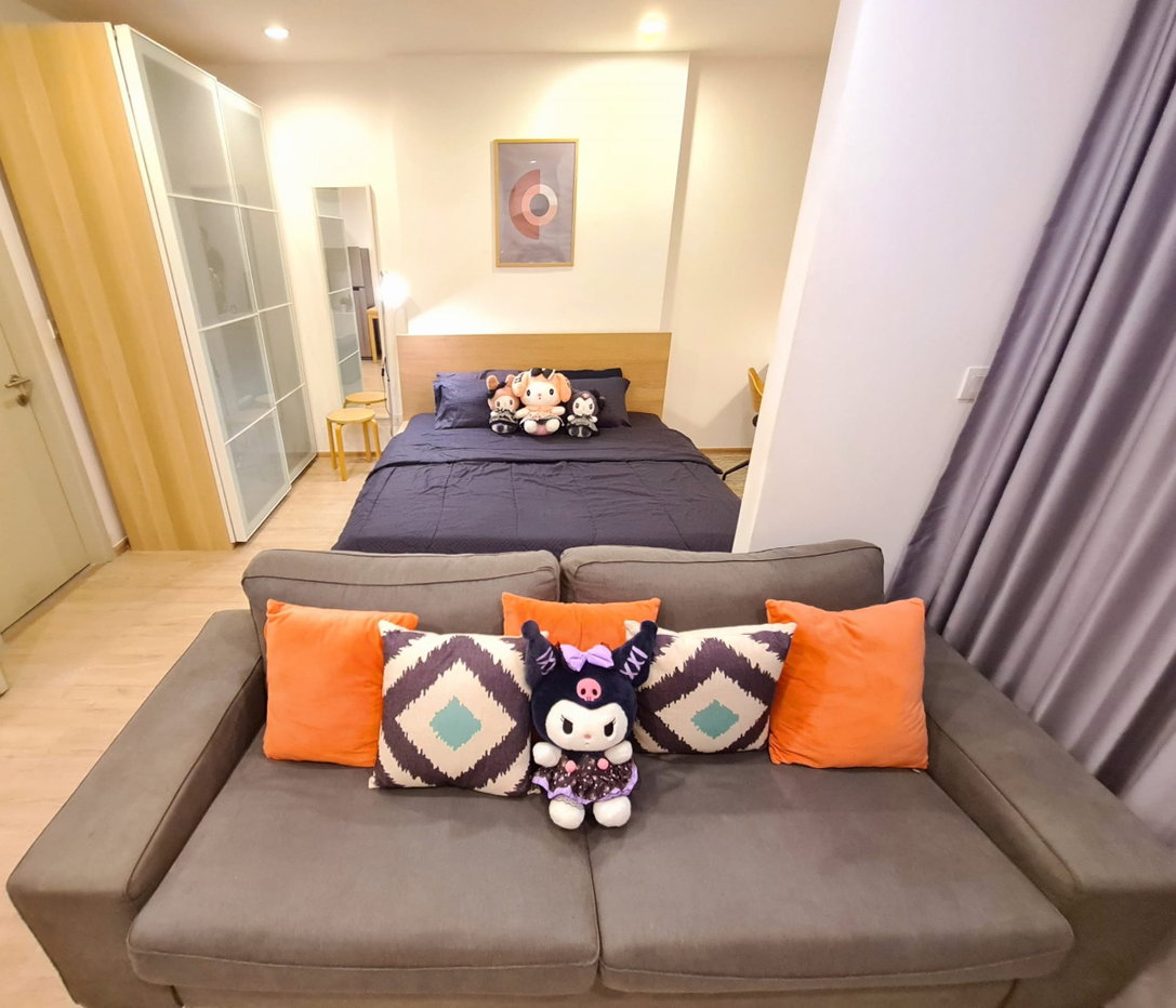 picture Ideo Q Chula Samyan【𝐒𝐄𝐋𝐋 & 𝐑𝐄𝐍𝐓】🔥Beautiful modern room, fully utilizing every space!🔥 Contact Line ID: @hacondo - 4/10
