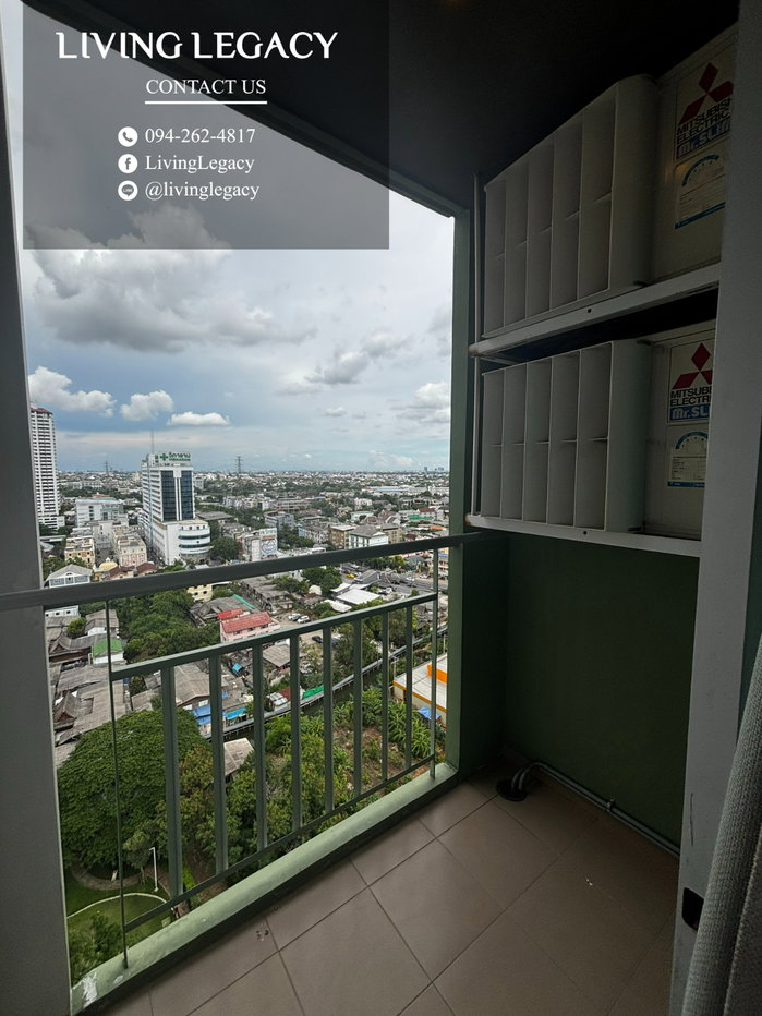 รูป เช่าด่วน! Lumpini Place Srinakarin 2 นอน 2 น้ำ 46 ตร.ม. ชั้น 19 | ใกล้ BTS หัวหมาก 190 ม. | 18,000 บาท/เดือน - รูปที่ 12/13