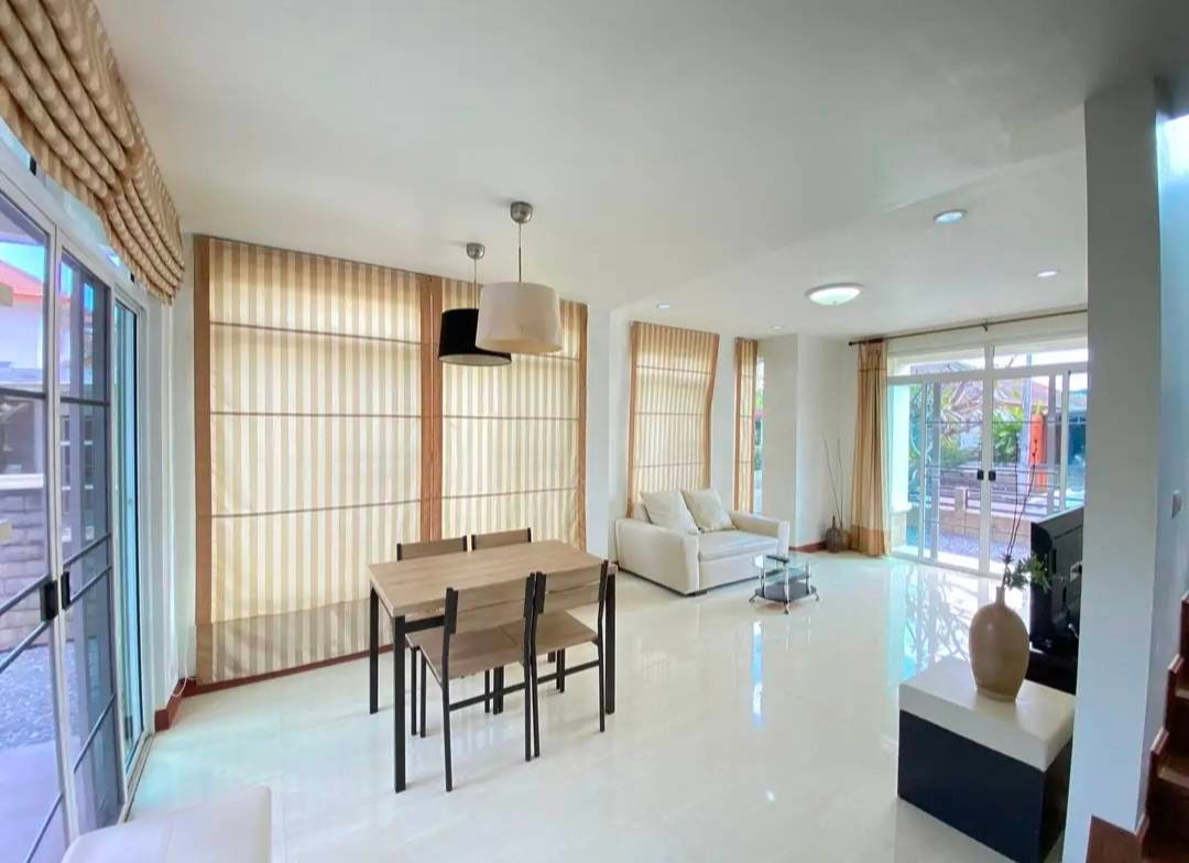 รูป บ้านเดี่ยวให้เช่า 3 ห้องนอน 3 ห้องน้ำ เลี้ยงสัตว์ได้ – โครงการ PATIO อำเภอสันทราย-เชียงใหม่ (R1125) T.0946511456 - รูปที่ 4/8