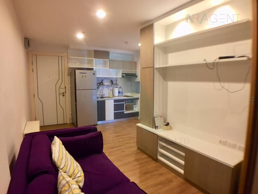 รูป 🚩 ให้เช่าคอนโด ซิลค์ พหลโยธิน – หลักสี่ อาคาร 1 ชั้น 4 1 ห้องนอน ขนาด 35.00 ตรม ใกล้ โลตัส หลักสี่ - รูปที่ 3/8