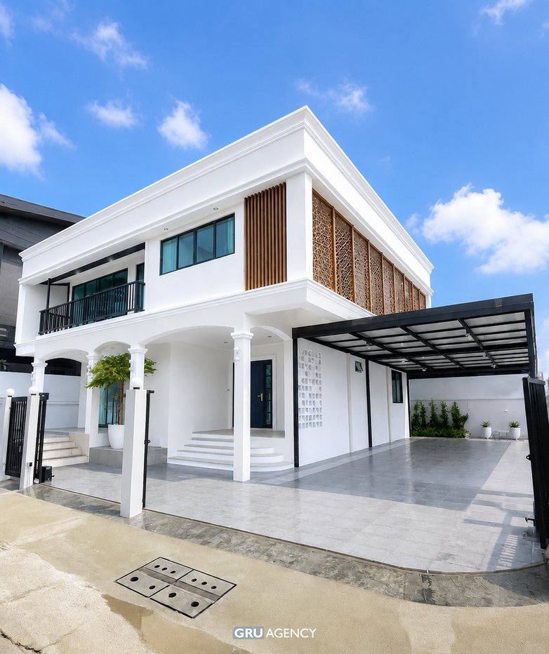 รูป บ้านเดี่ยวหลังริม สไตล์ Modern Craftsmanship ถูกมาก - รูปที่ 1/25