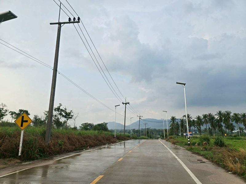 รูป ขายที่ดินทำเลทอง บ่อวิน-ศรีราขา 108 ไร่ ผังม่วงติดถนน 3 ด้าน - รูปที่ 8/16