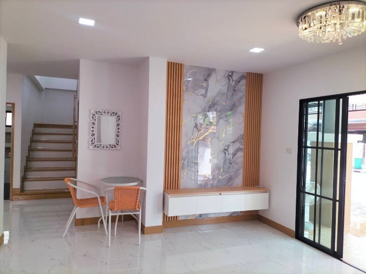 รูป บ้านเดี่ยว หนองจอก  สุวินทวงศ์  มีนบุรี หมู่บ้าน รอยัลปาร์ควิว นัดชมบ้าน 085-318-6868 คุณวา - รูปที่ 18/18