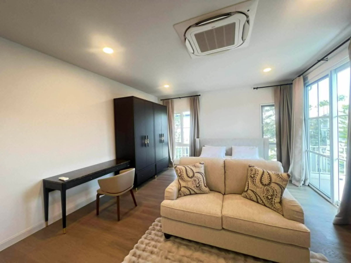 รูป ให้เช่าบ้าน มัณฑนา 2 Serene lake เชียงใหม่ 4 ห้องนอน 5 ห้องน้ำ เฟอร์นิเจอร์ครบ (R1129) T.0946511456 - รูปที่ 8/11