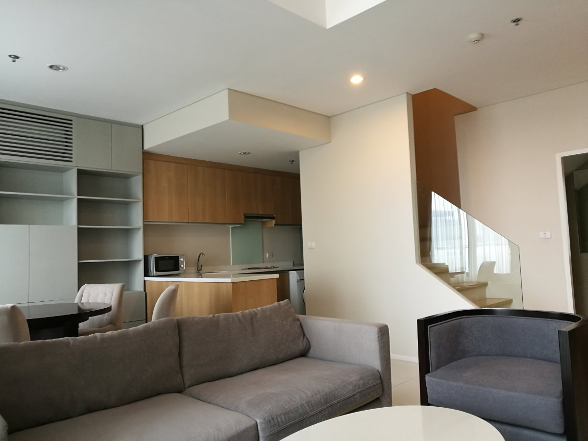 รูป Villa Asoke Duplex 1BR For Rent - รูปที่ 29/37