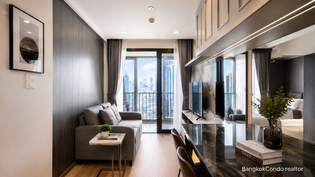 รูป 🍀🍀🍀  Prime Condo Location 🚆 For Rent 📍แอชตัน อโศก🔥🔥 (Line:@rent2022) ทำเลดีพร้อมเข้าอยู่✨A02269 - รูปที่ 5/11