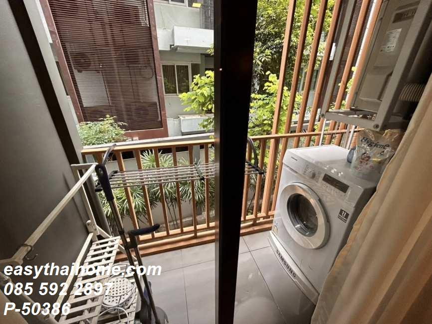 รูป P-50386 — ให้เช่าคอนโดแต่งสวย ใกล้ BTS อ่อนนุช - Quintara Arte Sukhumvit 52 ชั้น 2 ราคา 20,000 บาท โทร 085-592-2897 Line: @easythaihome - รูปที่ 4/9