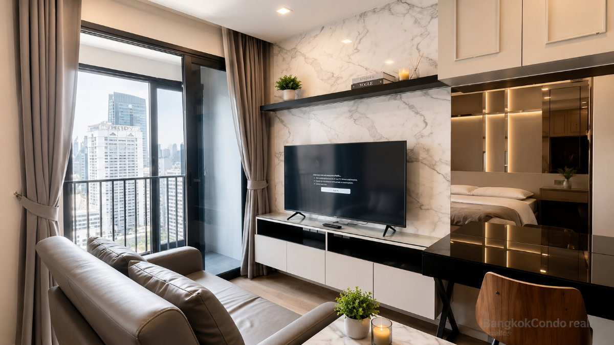 รูป 🍀🍀🍀  Prime Condo Location 🚆 For Rent 📍แอชตัน อโศก🔥🔥 (Line:@rent2022) ทำเลดีพร้อมเข้าอยู่✨A02269 - รูปที่ 7/11