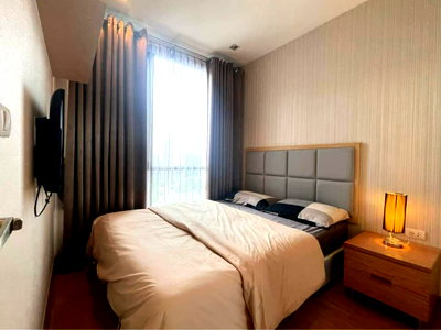 คอนโดให้เช่า : ให้เช่า Q House Sukhumvit 79 ติด BTS อ่อนนุช ชั้นสูง วิวเมืองสวย ไม่บล็อกวิว