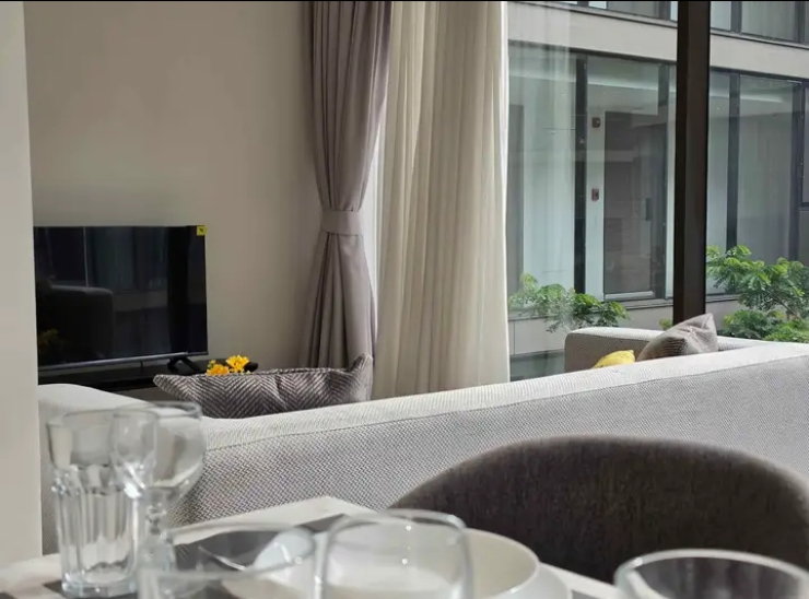 รูป 🌟 Fynn Asoke (A83) Size 57 SQ.M Type 2 Bedroom 1 Bathroom On the 6thFloor Rental 50,000THB. - รูปที่ 1/8