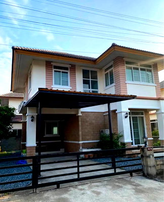เช่าบ้านเดี่ยว เชียงใหม่ : บ้านเดี่ยวให้เช่า 3 ห้องนอน 3 ห้องน้ำ เลี้ยงสัตว์ได้ – โครงการ PATIO อำเภอสันทราย-เชียงใหม่ (R1125) T.0946511456