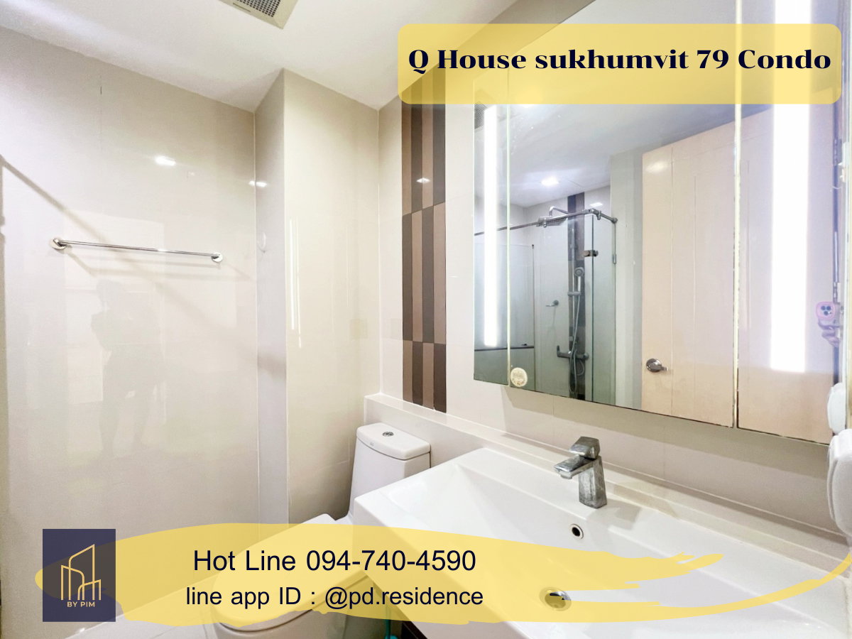 รูป 🅵🅾️🆁 🆁🅴🅽🆃 𝗤 𝗛𝗼𝘂𝘀𝗲 𝗦𝘂𝗸𝗵𝘂𝗺𝘃𝗶𝘁 𝟳𝟵 1 ห้องนอน 1 ห้องน้ำ  ขนาด 30 ตร.ม. 15,500 บาท / เดือน - รูปที่ 5/11