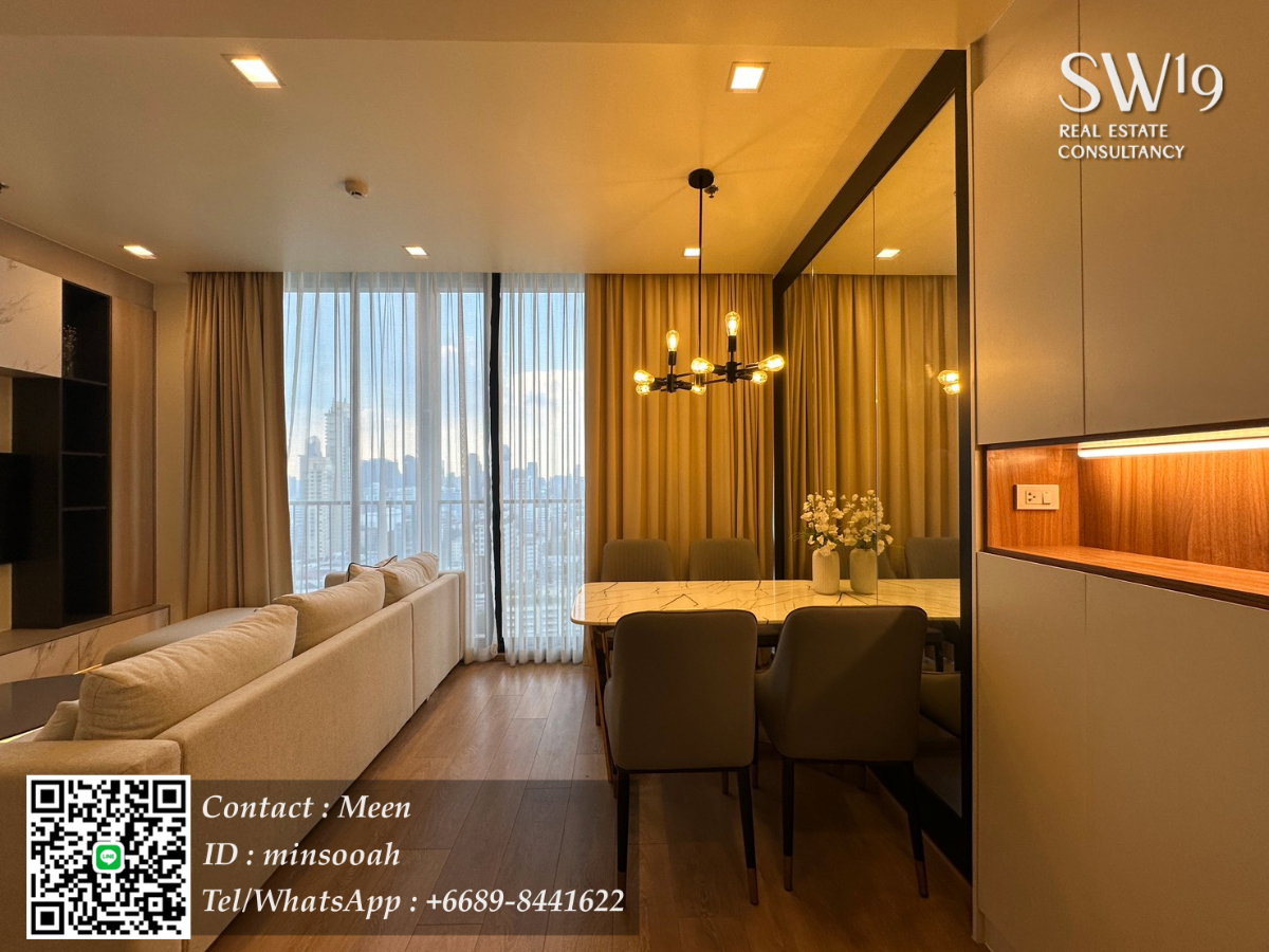 รูป 🌟 ให้เช่า Noble Around 33 | 2 ห้องนอน ห้องแรร์ไอเท็ม วิวสวยมาก ใจกลางสุขุมวิท 🏙️✨ - รูปที่ 3/8