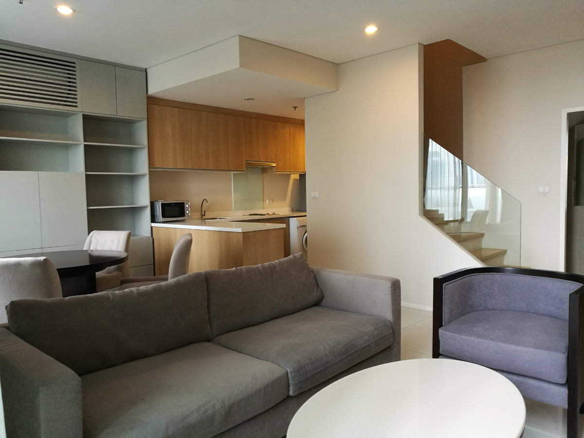 รูป Villa Asoke Duplex 1BR For Rent - รูปที่ 37/37