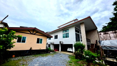 บ้านเดี่ยว ม.ราชพฤกษ์ : ขายบ้านเดี่ยว 2 หลัง พร้อมที่ดิน ขนาด 409 ตร.ว. พร้อมกิจการ ใกล้รถไฟฟ้า MRT สถานีแยกติวานนท์ บางกรวย นนทบุรี