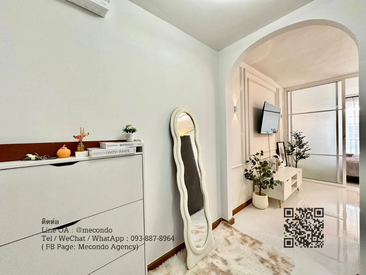 รูป ME2500078 ขายห้องสวยตกแต่งพร้อมอยู่ City Villa เลี้ยงสัตว์ได้ ใกล้ MRT - รูปที่ 10/19