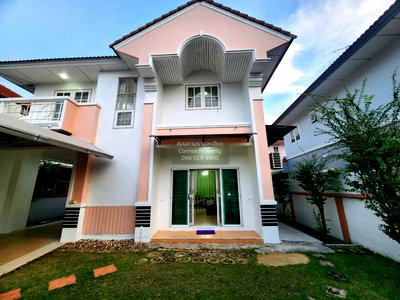 Houses for sale Nonthaburi : For Sale House , Baan Burirom Wongwaen - Pinklao , wide frontage , Plai Bang , Bang Kruai , Nonthaburi , CX-154696 ✅ Live chat with us ADD LINE @connexproperty ✅