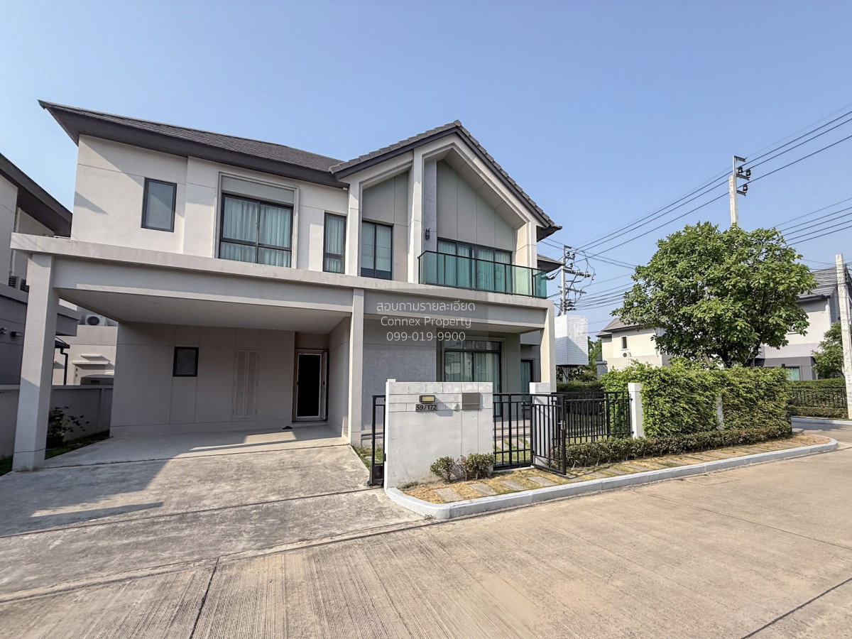 รูป บ้านใหม่เจ้าของไม่เคยอยู่ หลังหัวมุม บางกอก บูเลอวาร์ด พระราม 5 บางกรวย นนทบุรี CX-153199 ✅ ทักไลน์ @connexproperty ตอบทันที ทีมงานมืออาชีพ ✅ - รูปที่ 1/12