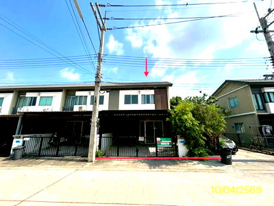 ทาวน์โฮม ปทุมธานี : ทาวน์เฮ้าส์ 24.8 ตร.วา บ้านพฤกษา 124  รังสิต-คลอง 4 คลองหลวง ปทุมธานี 2.1M