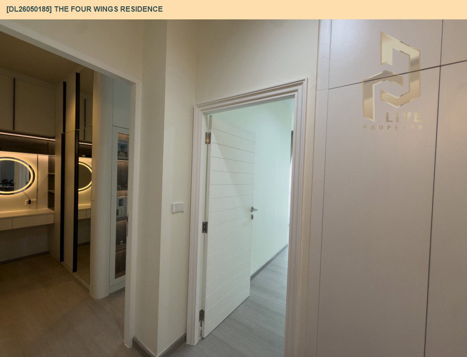 รูป DL26050185 ขายคอนโด เดอะ โฟร์ วิงส์ เรสสิเด้นส์ (The Four Wings Residence) ใกล้ ARL บ้านทับช้าง พร้อมเข้าอยู่ โทรด่วน 0653619502 LineID @897iyzll - รูปที่ 12/22