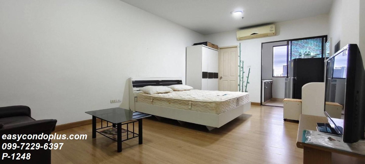 รูป P-1248 ห้องสวยพร้อมอยู่! ศุภาลัย ซิตี้ รีสอร์ท รามคำแหง 8,500 บาท/เดือน ใกล้ MRT รามคำแหง l Line Id: @easycondoplus l 099-229-6397 - รูปที่ 2/8