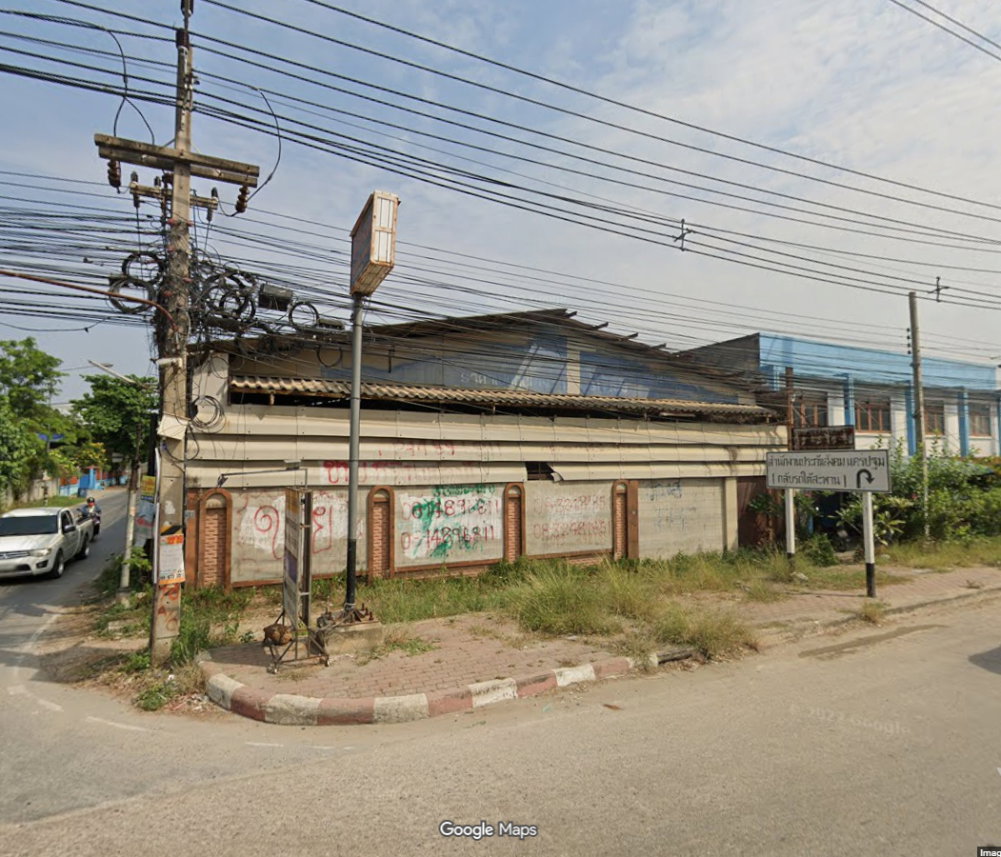 รูป ปล่อยเช่าที่ดินพร้อมสิ่งปลูกสร้าง ติดหน้าซอยสามพราน12 - รูปที่ 4/4