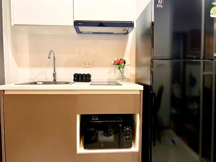 รูป 🌟  The Base Sukhumvit77 (A86) Size 31 SQ.M Type 1 Bedroom 1 Bathroom On the 19thFloor Rental 18,000THB. - รูปที่ 8/10