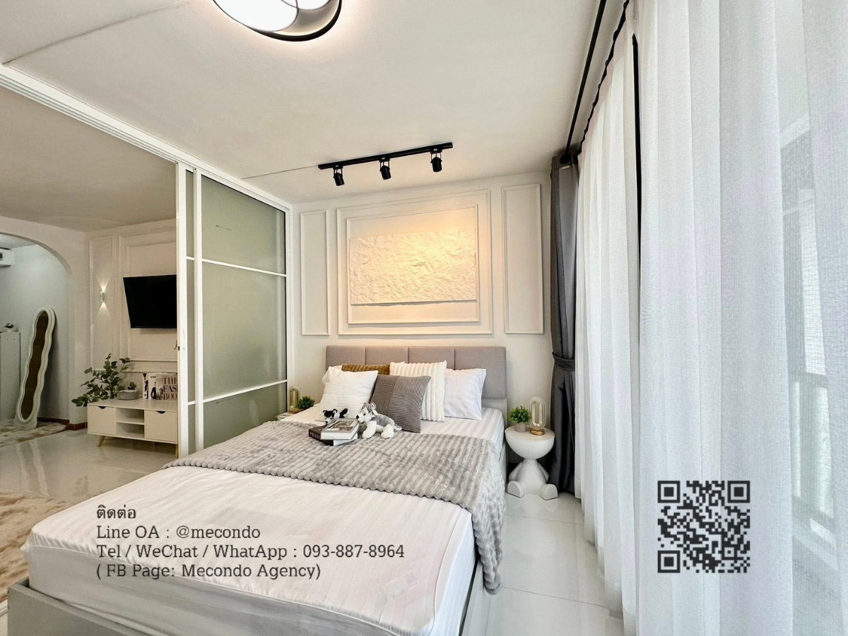 รูป ME2500078 ขายห้องสวยตกแต่งพร้อมอยู่ City Villa เลี้ยงสัตว์ได้ ใกล้ MRT - รูปที่ 1/19