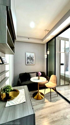 Condos for rent : 📍 For Rent: Knightsbridge Kaset Society | Corner Unit, Closed Kitchen, 140 m from BTS Senanikom, Near Kasetsart University