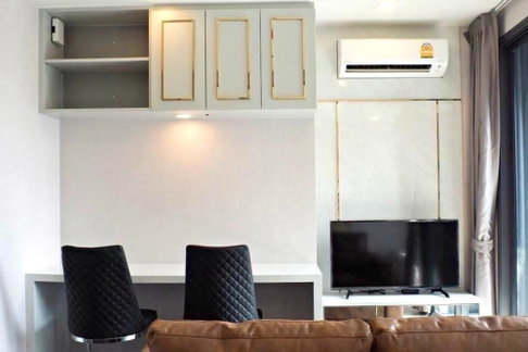  For Rent ! Private elevator ! Ideo Q Siam - Ratchathewi, 1 bed, 1 bath, high floor 26+, Good Location!! Code C20230106698 furnished, ready to move in