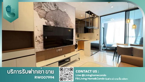 For rent: Luxurious unit at Supalai ICON Sathorn, Ready to move in. Near Lumpini Park and One Bangkok. Close to MRT Lumpini -RW007994
